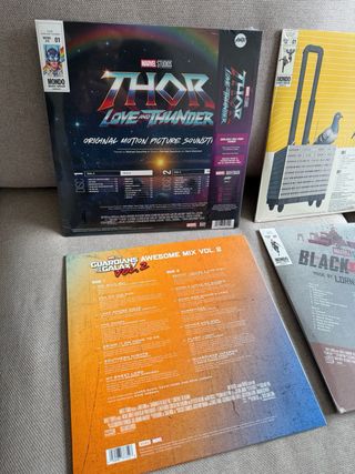 5 vinilos de Marvel - Mondo Thor Doctor Strange LP