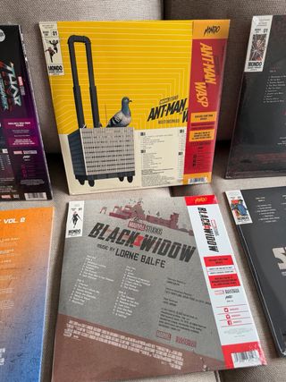 5 vinilos de Marvel - Mondo Thor Doctor Strange LP