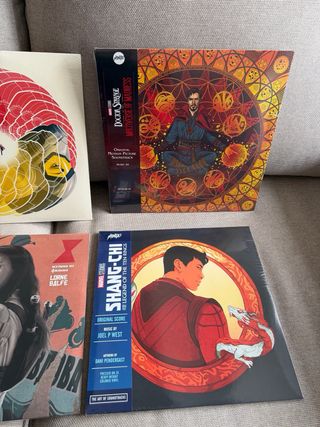 5 vinilos de Marvel - Mondo Thor Doctor Strange LP