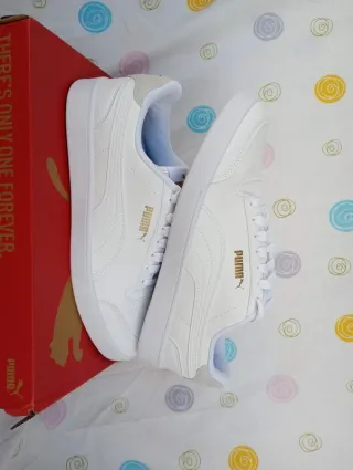 Puma Shuffle Sneakers White Puma Team gold size 44