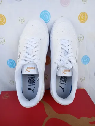 Puma Shuffle Sneakers White Puma Team gold size 44