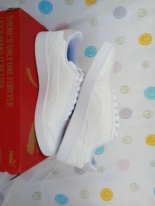 Puma Shuffle Sneakers White Puma Team gold size 44