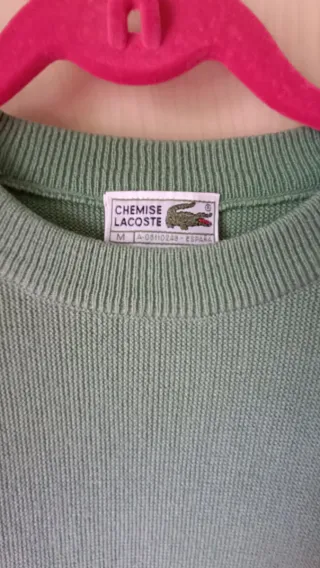 Jersey Lacoste Verde Talla M