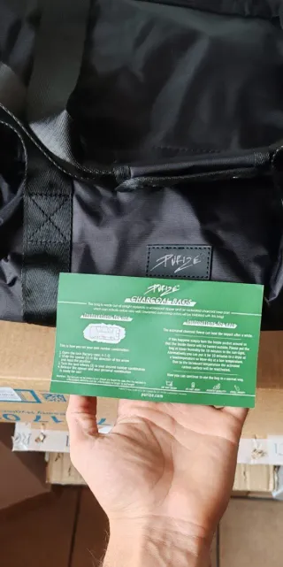 Borsone Purize Anti-odore Ai Carboni Attivi