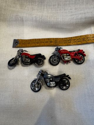 Lote Motocicletas Miniatura Años 80