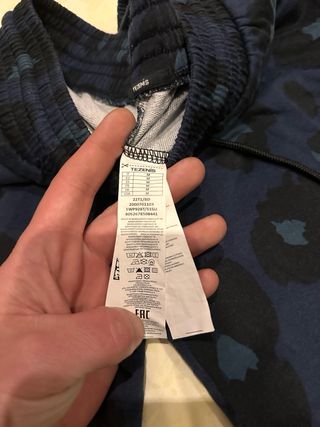 Pantaloni Tezenis fantasia maculata