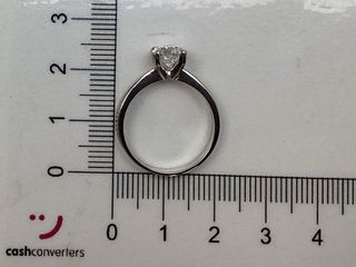 sortija oro 18k con diamante de laboratorio