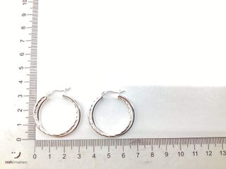 argollas plata 925mm