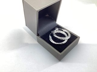 argollas plata 925mm