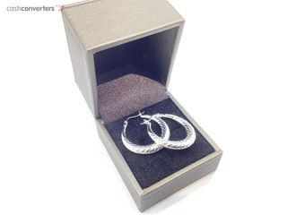 argollas plata 925mm