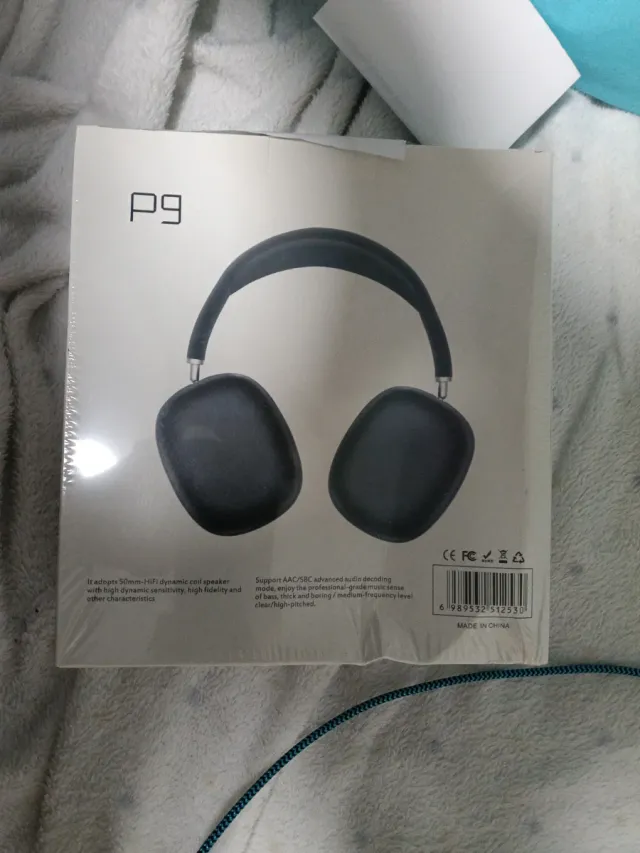 Auricolari Wireless P9 Grigi