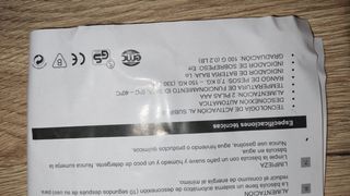 Báscula pequeña de viaje Lauson 26x13 cm