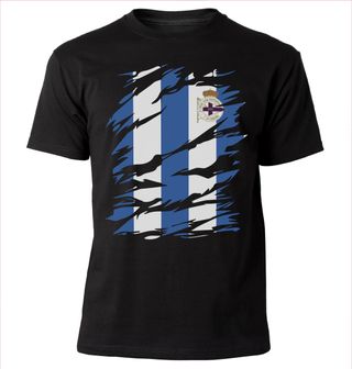 Camiseta, equipos de Futbol, diseño rasgado, Zaragoza y mas equipos