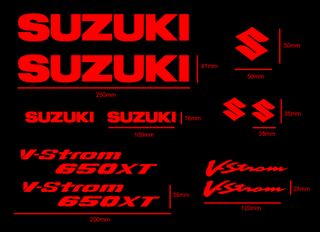 Pegatinas Suzuki V-Strom 650XT
