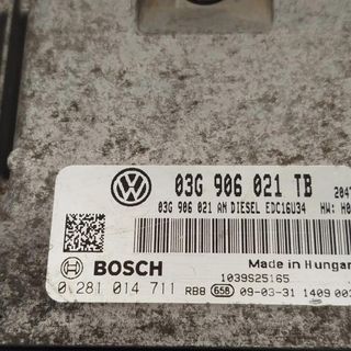 Centralita del motor SKODA Octavia 03G906021TB 0281014711