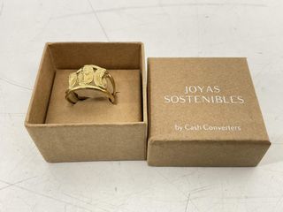 anillo oro 18k