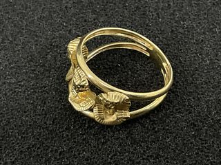 anillo oro 18k