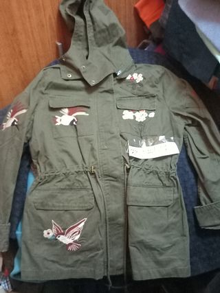 69- Chaqueta verde oscuro talla40 Luna Llena