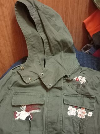 69- Chaqueta verde oscuro talla40 Luna Llena