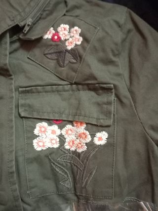 69- Chaqueta verde oscuro talla40 Luna Llena