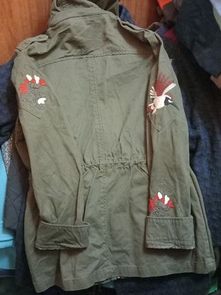 69- Chaqueta verde oscuro talla40 Luna Llena