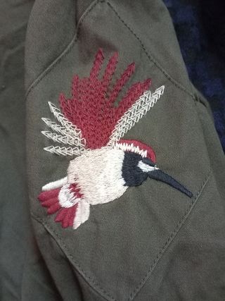 69- Chaqueta verde oscuro talla40 Luna Llena