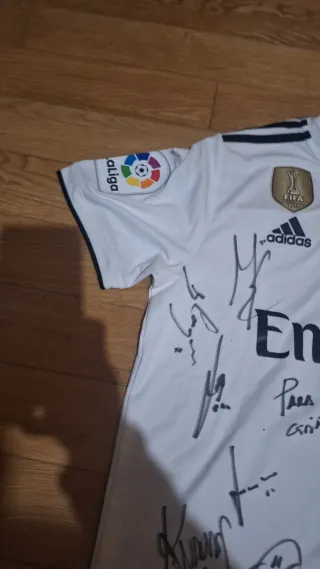 Camiseta Real Madrid Firmada 2017