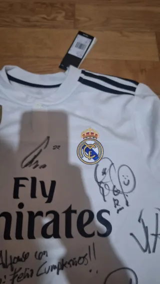 Camiseta Real Madrid Firmada 2017