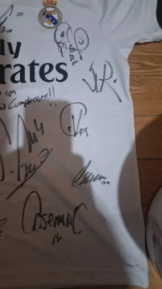 Camiseta Real Madrid Firmada 2017