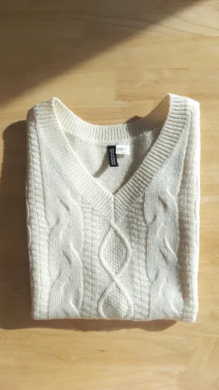 Chaleco H&M punto ochos Talla XS