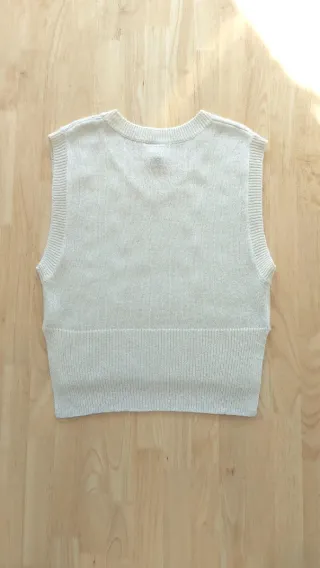 Chaleco H&M punto ochos Talla XS