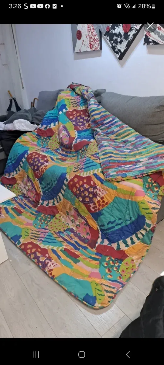 Edredón reversible cama 150 cm