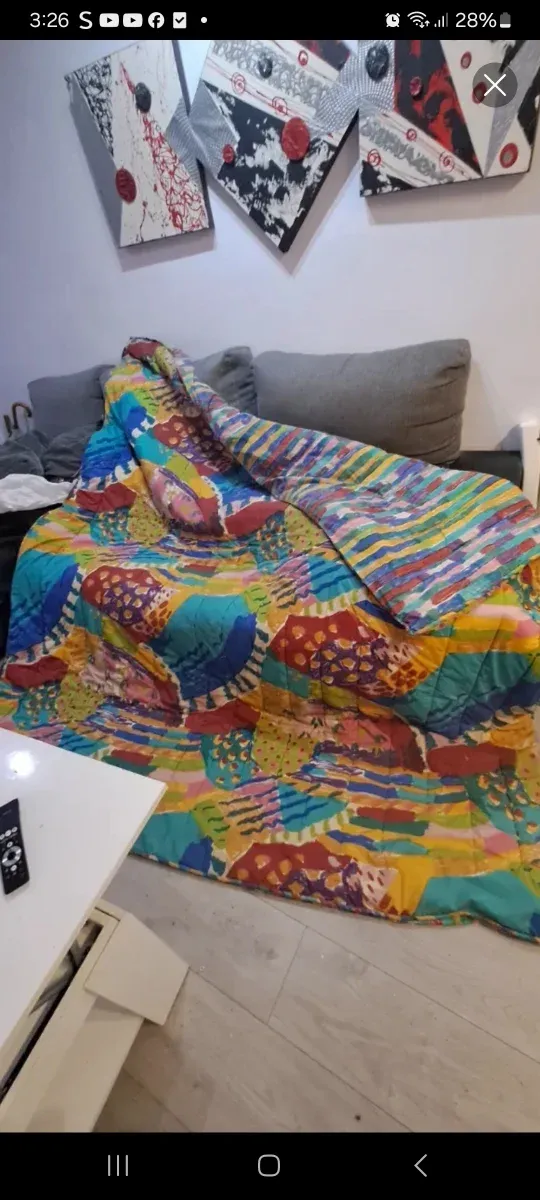 Edredón reversible cama 150 cm