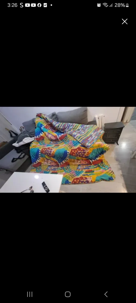 Edredón reversible cama 150 cm