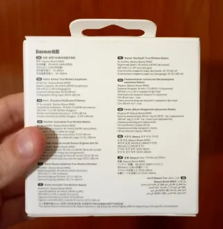 Auriculares inalámbricos Baseus Bowie WM02