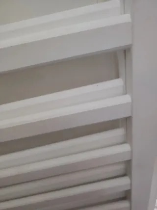 Cuna blanca para bebé