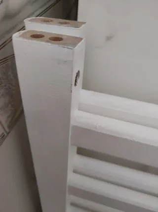 Cuna blanca para bebé