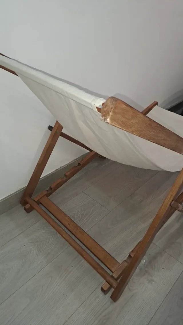 Hamaca plegable de madera