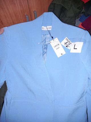 42- americana L chaqueta azul - Sfera