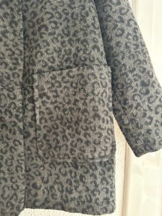 Cappotto con stampa leopardata per bambini