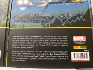 Dos tomos New X-Men de Grant Morrison