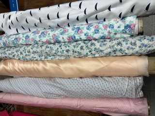 Lotes de telas.