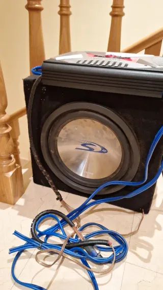 Subwoofer Alpine S y Etapa Pyle 1000W