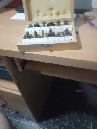 Caja de fresas para madera