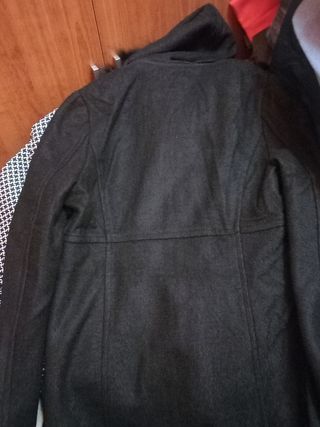 68- abrigo negro montgomery - L - Bilin