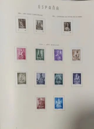 Álbum Sellos II Centenario España (1951-1961)