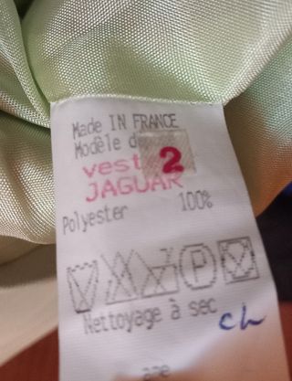 115- chaqueta americana verde T44 Paris