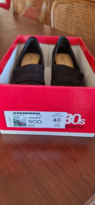 Zapatos Marypaz Negros Talla 40