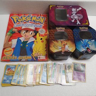 Pokemon Sticker Album & Trading Cards