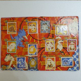 Pokemon Sticker Album & Trading Cards